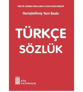 Türkçe Sözlük (Plastik Kapak)