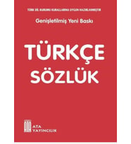Türkçe Sözlük (Plastik Kapak)