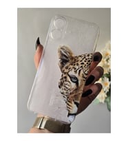 Iphone 16 PLUS Uyumlu Desenli Şeffaf Telefon Kılıfı