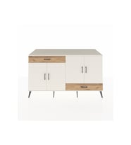 Kronos Konsol 5 Raflı 2 Çekmeceli 4 Kapaklı 176x59x99 Aytaşı-Aytaşı/Çam