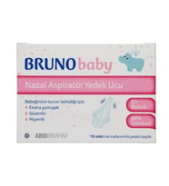 Bruno Baby Nazal Aspiratör Yedek Uç 10'lu