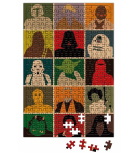 Star Wars Personagens Puzzle 240 Parça Yapboz
