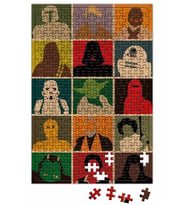 Star Wars Personagens Puzzle 240 Parça Yapboz