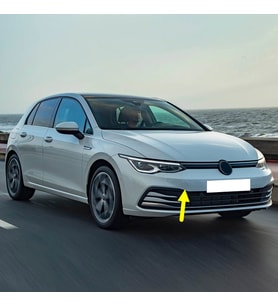 VW Golf 8 2020-2023 Ön Tampon Çeki Çekme Demiri Kapağı 5H0807241