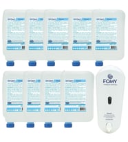 Fomy Classic Köpük Sabun Avantaj Paketi 9x 1000 ML + 1 Dispenser