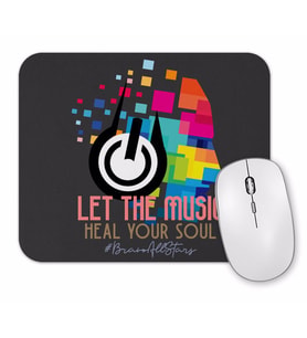 Lyric  Typography Mouse Pad