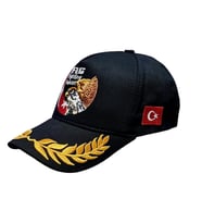 F16 FIGHTING FALCON SİYAH DEFNE DALI İŞLEMELİ NO:2