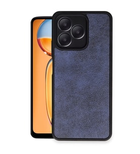 Realme Note 50 4G Kılıf Aras Deri Kapak - Lacivert