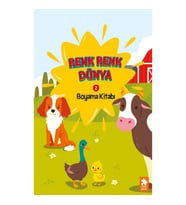 Renk Renk Dünya Boyama Kitabı - 2