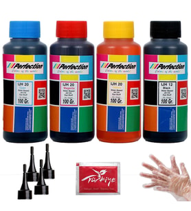 Epson l Serisi tanklı Yazıcılar İçin +++Plus Mürekkep Seti 4x100 ml.