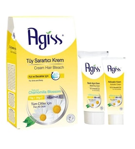 Agiss Tüy Sarartıcı Krem 70 Gr + 35 Gr