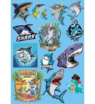 Horoz Sticker Set-5 15 Parça Telefon, Tablet, Defter, Laptop Sticker