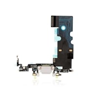 iPhone 8 Şarj Soketi Mikrofon Filmi Flex Beyaz Renk