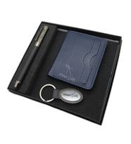 Signator D316 İsme Özel Set - Deri Kartlık + Anahtarlık  + Kalem Seti  İsme Özel Hediyelik Set (Karışık)