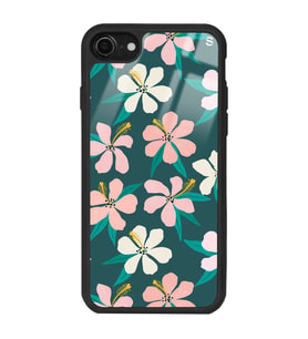 iPhone 8 Leaf Flovers Tasarımlı Glossy Telefon Kılıfı