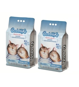 Goldlife Premium Marsilya Sabunlu Kedi Kumu 10 Lt * 2 ADET