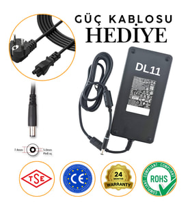 MSI ile Uyumlu GP73 Leopard 8RE MS-17C5  Adaptör Şarj Aleti Versiyon-2 240W (Siyah)