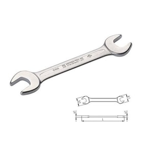 Izeltaş 12X13 mm Iki Ağız Anahtar Kısa Boy mm
