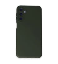 Samsung Galaxy M34 5G Kılıf Nano içi Kadife Silikon - Koyu Yeşil