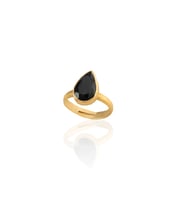Kadir Jewellery 22 Ayar Altın Kaplama Zirkon Taşlı Ayarlanabilir Kadın Moda Yüzük