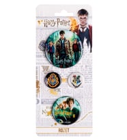 Rozet & Broş Harry Potter Ölüm Yadigarları 4 adet Lisanslı (Karışık)