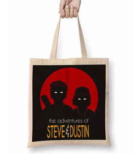 Stranger Things The Adventure Of Steve Dustin Bez Çanta Uzun Saplı