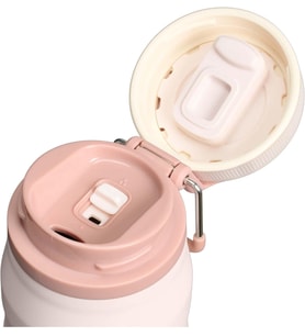 Stanley The Iceflow Twist & Flip Termos Su Şişesi, Pembe Kuvars (Rose Quartz), 0.70 Litre