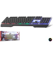 Hadron HD868 Klavye Oyun Ledli Q (Siyah)