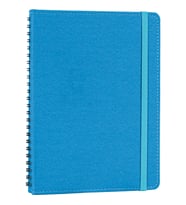 Kişiye ve Kuruma Özel İsim / Logo Yazılı Gizli Spiralli Deri Defter - Lastikli Kalın Ajanda