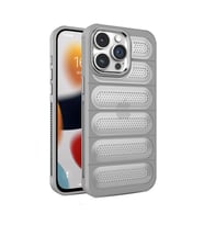 Apple İphone 15 Pro Kılıf Airmax Silikon Kapak - Titan Gri