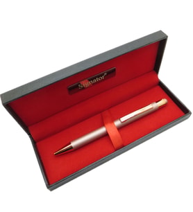 Signator® T488 Rose Gold Tükenmez Kalem  İsme Özel Kalem  Hediyelik Kalem (Karışık)