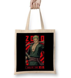 Roronoa Zoro One Piece Anime Design Bez Çanta Uzun Saplı