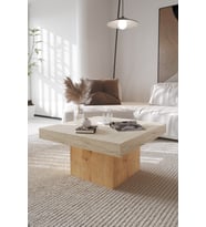 VOLKA Orta Sehpa 72x72 cm İskandinav Stili Küp Sehpa