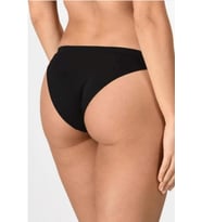 Elite Life 3D Dikişsiz Pedli Lazer Kesim Slip Külot (Siyah)