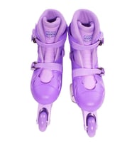 Lisanslı Kuromi Inline 4 Tekerlekli Paten – Ayarlanabilir 34-37 Numara
