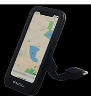 BİSİKLET VE MOTOSİKLET GİDON BAĞLANTILI AYARLI PRATİK TELEFON TUTUCU (Siyah)