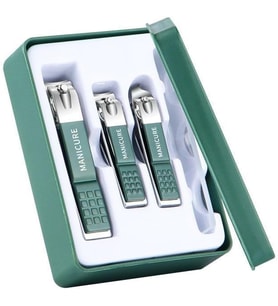 Çelik 4 Parça Tırnak Makası Cam Törpü Set cin807ys