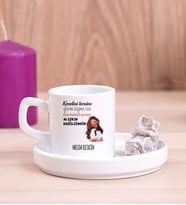 Kişiye Özel Alışıkın Değilsindir Tasarım Esprili Concept Türk Kahvesi Fincanı