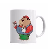 Mario Bros Branca Kupa Bardak Porselen