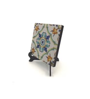 İtalyan Deseni Baskılı MDF Masaüstlük 10X10