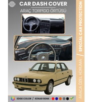 BMW E30 3 SERİSİ (1982-1991) Torpido Örtüsü Ön Göğüs Koruma Torpido Koruma Tam Uyum Çatlamayı Önler