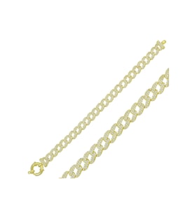 Gümüş Gold Taşlı Gurmet Kadın Bileklik CSR2183724