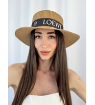 LW Marka Model Camel Hasır Şapka