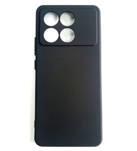 Poco X6 Pro Uyumlu Yumusak Slikon Kilif Kadife Dokulu Mat