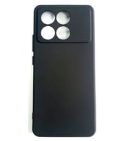 Poco X6 Pro Uyumlu Yumusak Slikon Kilif Kadife Dokulu Mat