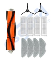 Xiaomi Mop 2 Pro (MJST1SHW) -Mop 2 Lite Uyumlu 1 Ana Fırça 2 Yan Fırça 4 Filtre 4 Mop PKT-iasgf0000398