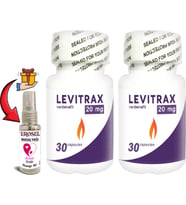 Helsol: Levitrax 2 Adet Erkeklerin Performansına Özel 30LU Kapsüller + Erosel Erotikmasaj Yağı Hediy