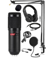 Lastvoice BM800K Mikrofon Seti (Stand Filtre 7.1 Ses Kartı Kulaklık)