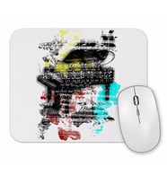 Piyano  Müzik  Renkli Müzik Notaları Mouse Pad