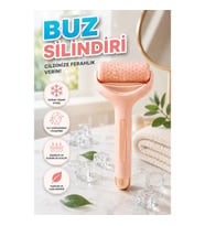 Buz Silindiri Yüz Masaj Aleti Soğuk Cilt Bakım Roller Jel Başlıklı